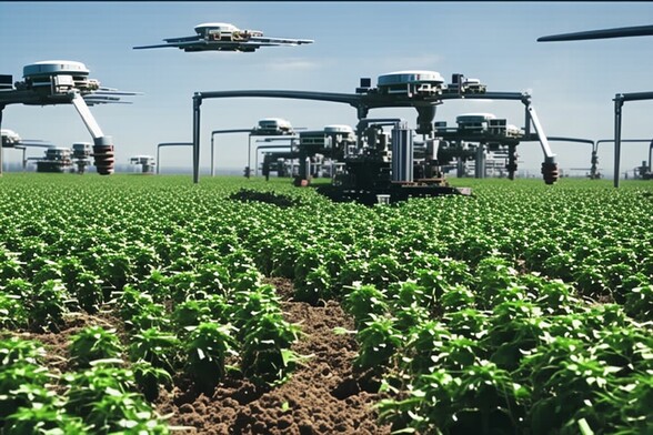 Weed zapping robots