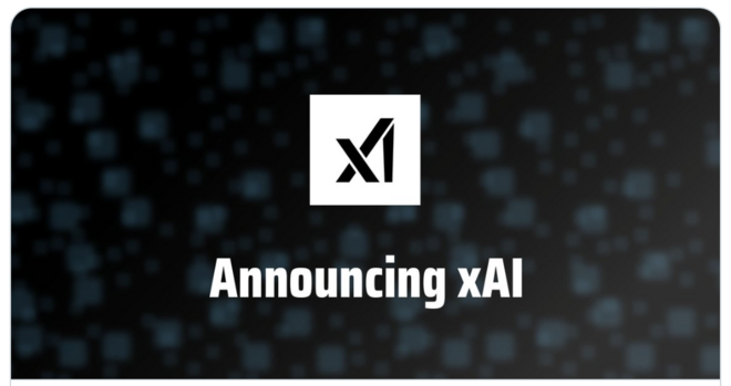 "Announcing xAI"