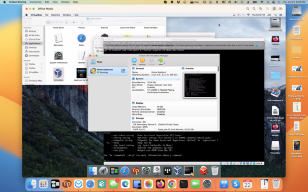 A screen shot of this setup.