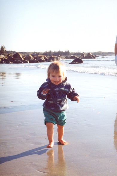 Jim Carroll's 30 year old son as a toddler. Cute little guy.