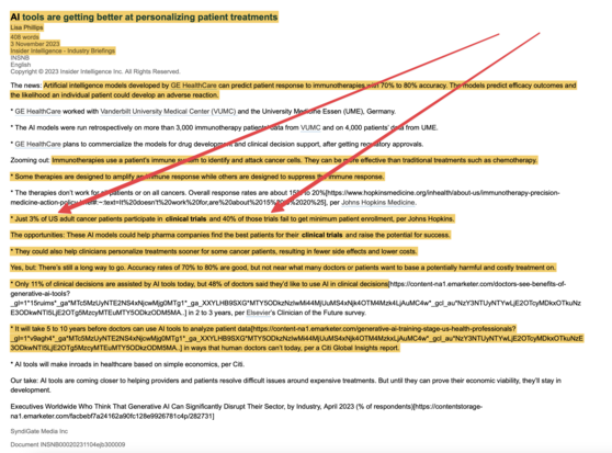 A news article indicating only 3% of US adults participate in clinical trials, and 40% of drug trials fail to get a minium number of patients for a trial.