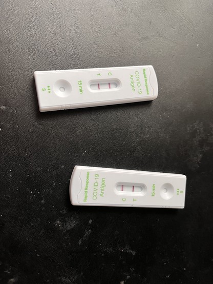 Two positive tests for Covid for Jim Carroll
